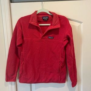 Red Patagonia Fleece - size small